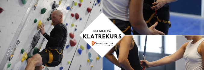 Nybegynnerkurs i klatring (topptau/brattkort)